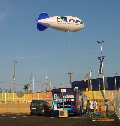 Helium Balloons 21' blimp